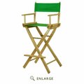 Betterbeds 230-02-021-33 30 in. Directors Chair Black Frame with Green Canvas BE2691185